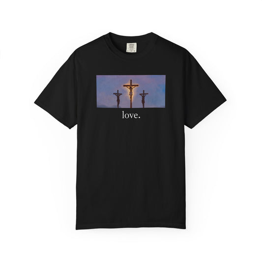 eirenebewithyou - love | T-shirt | Religious Art Front Print