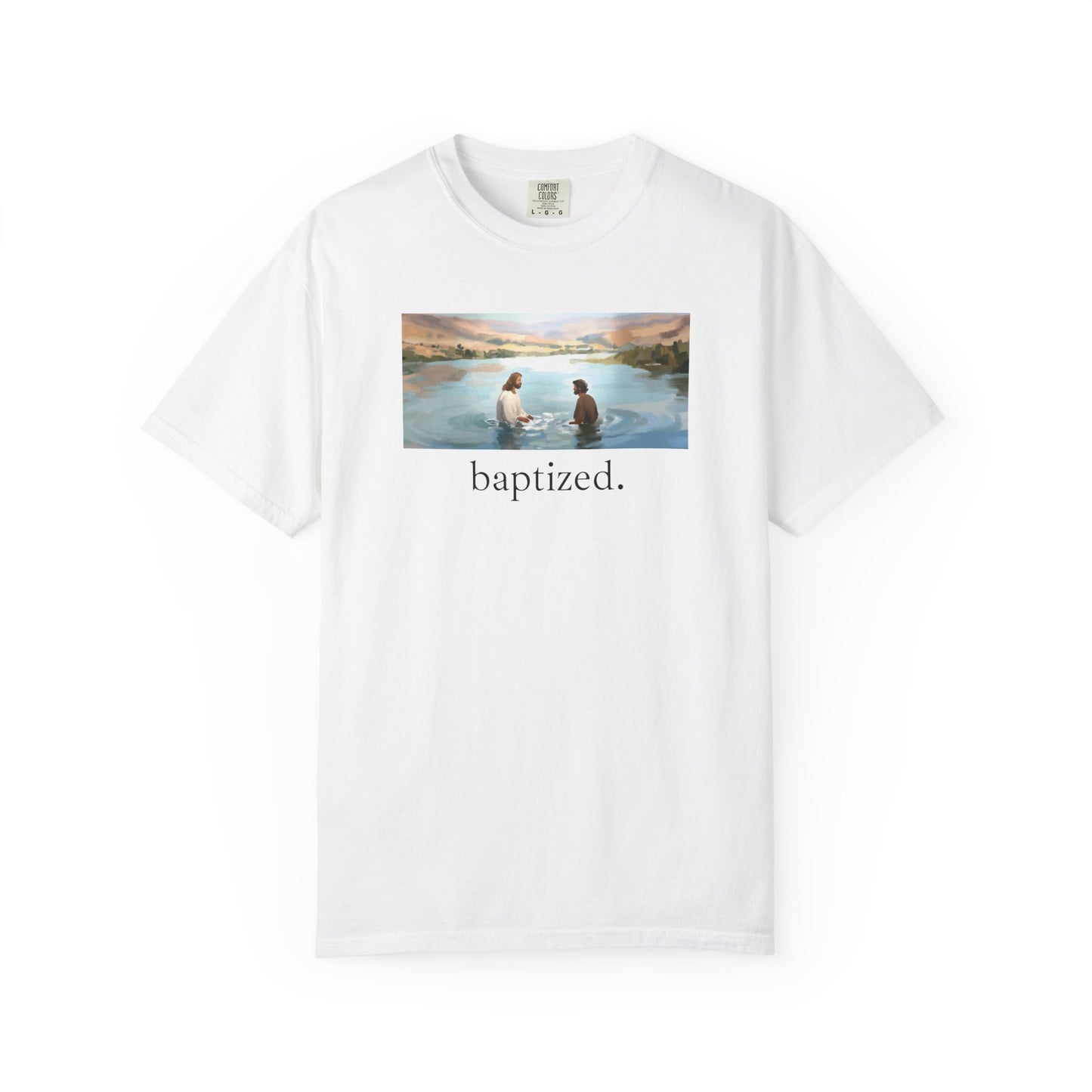 eirenebewithyou - baptized. | T-shirt | Religious Art Front Print