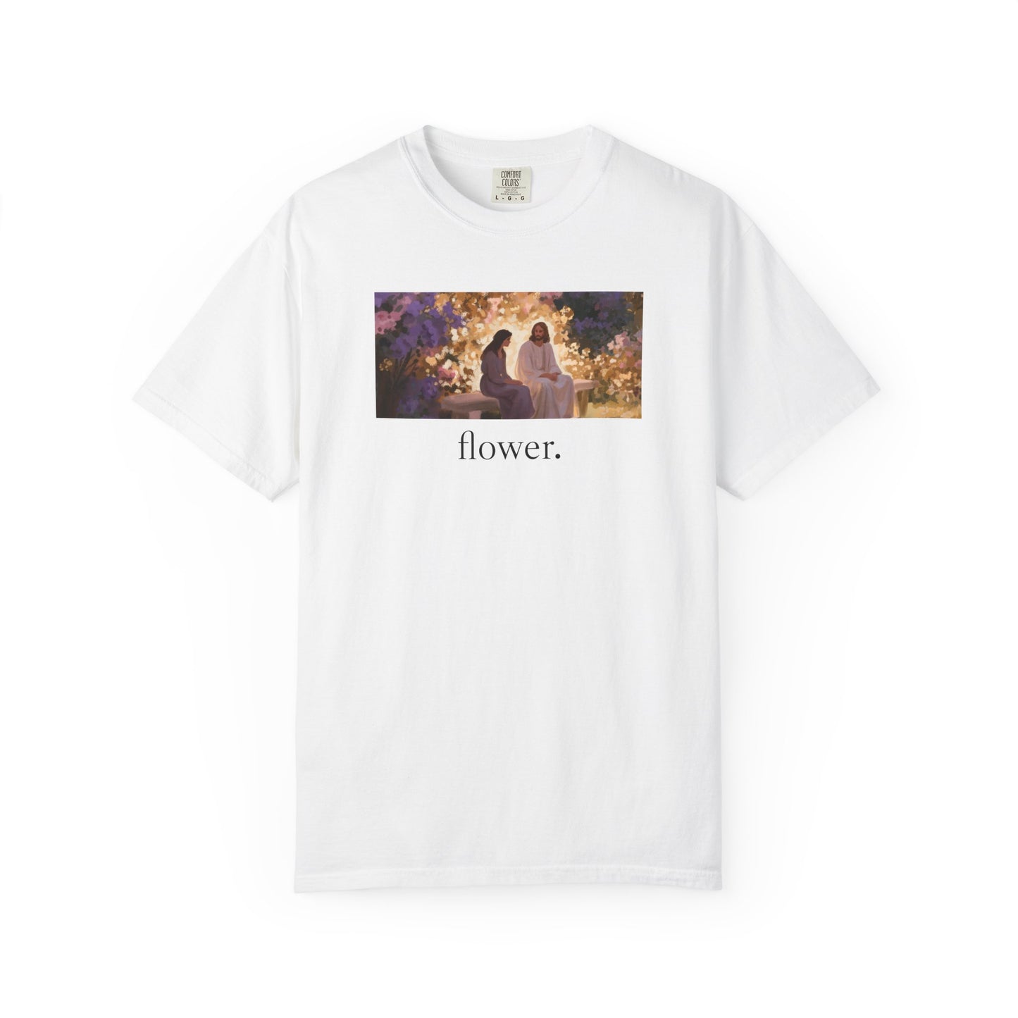 eirenebewithyou - flower. | T-shirt | Religious Art Front Print