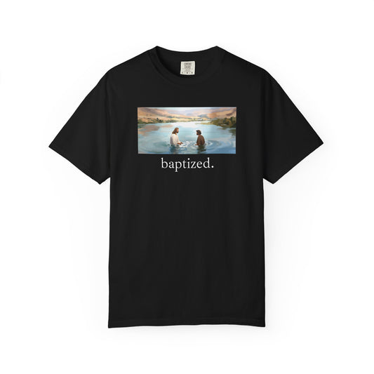 eirenebewithyou - baptized. | T-shirt | Religious Art Front Print