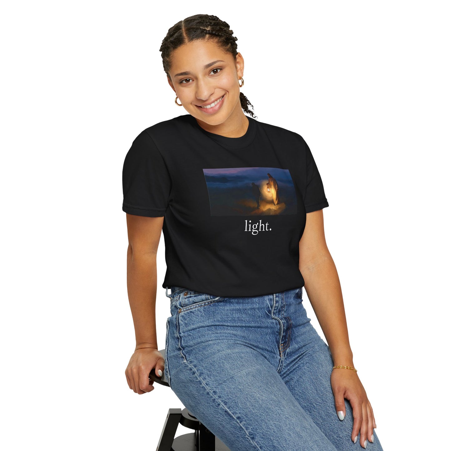 eirenebewithyou - light | T-shirt | Religious Art Front Print