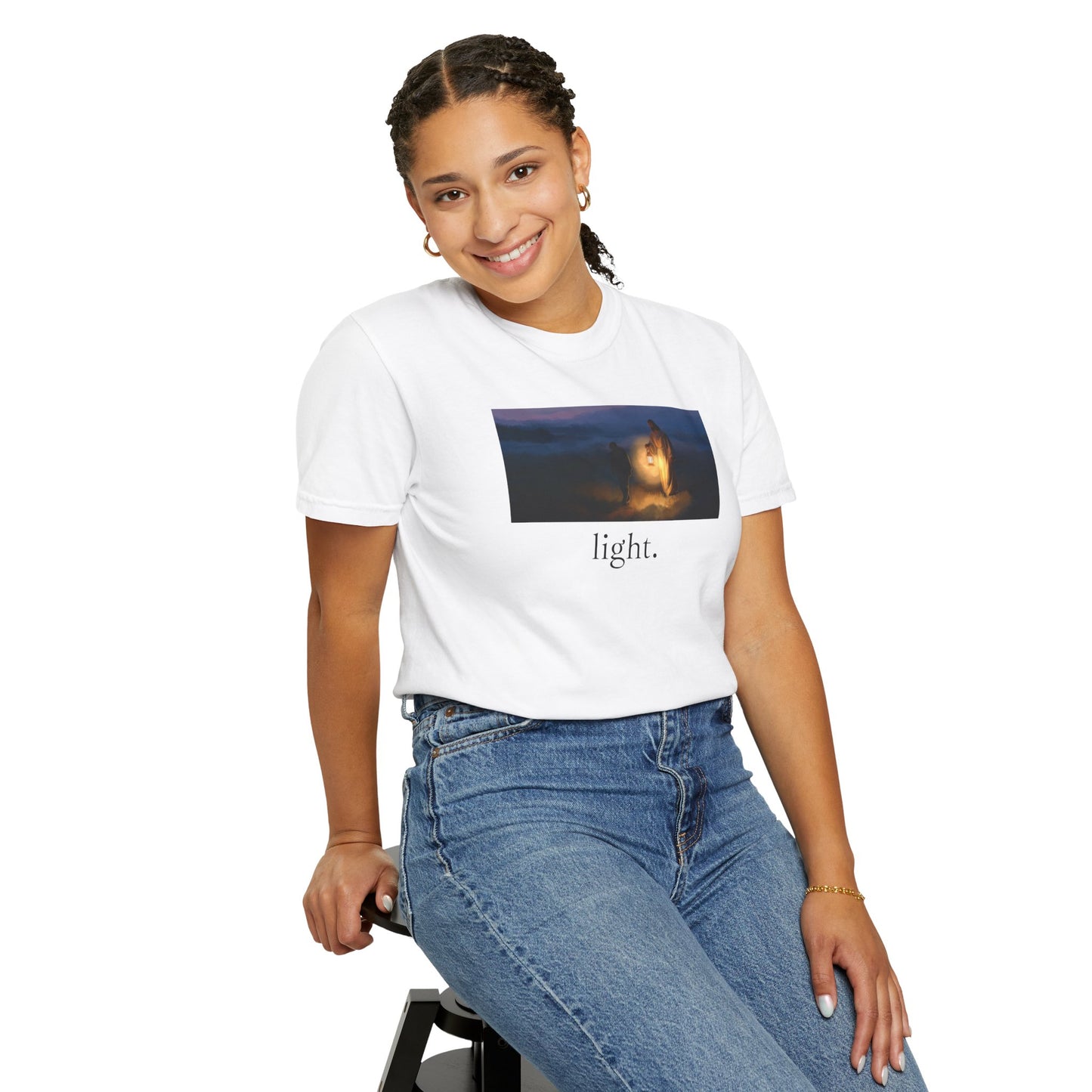 eirenebewithyou - light | T-shirt | Religious Art Front Print