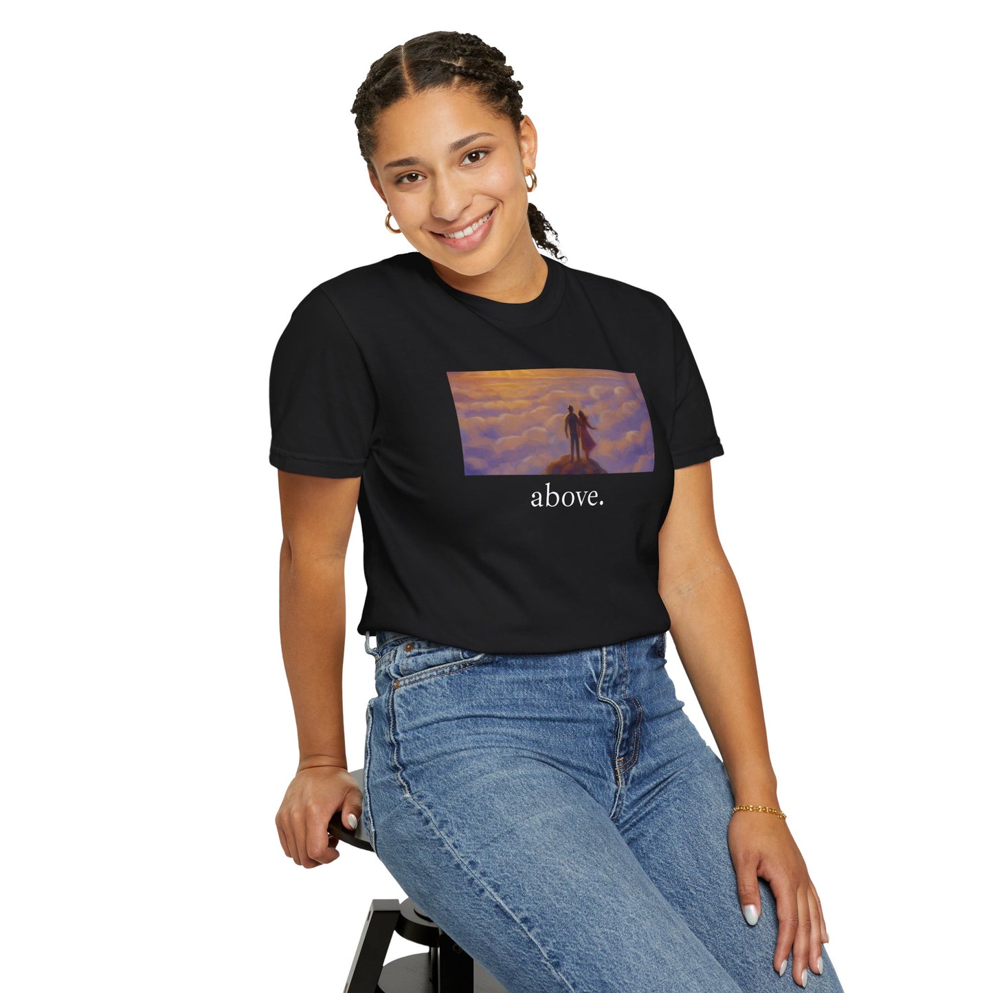 eirenebewithyou - above. | T-shirt | Religious Art Front Print