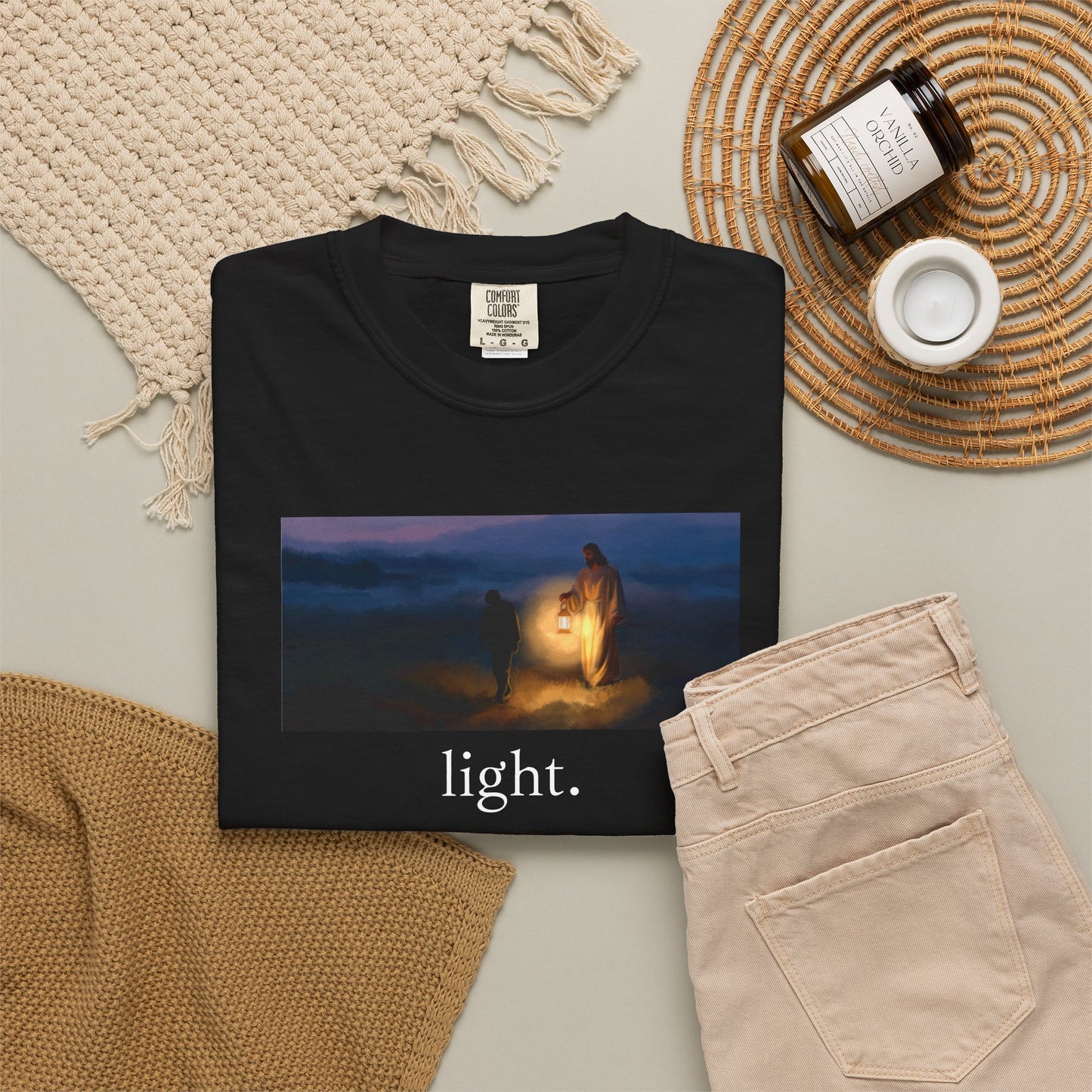 eirenebewithyou - light | T-shirt | Religious Art Front Print