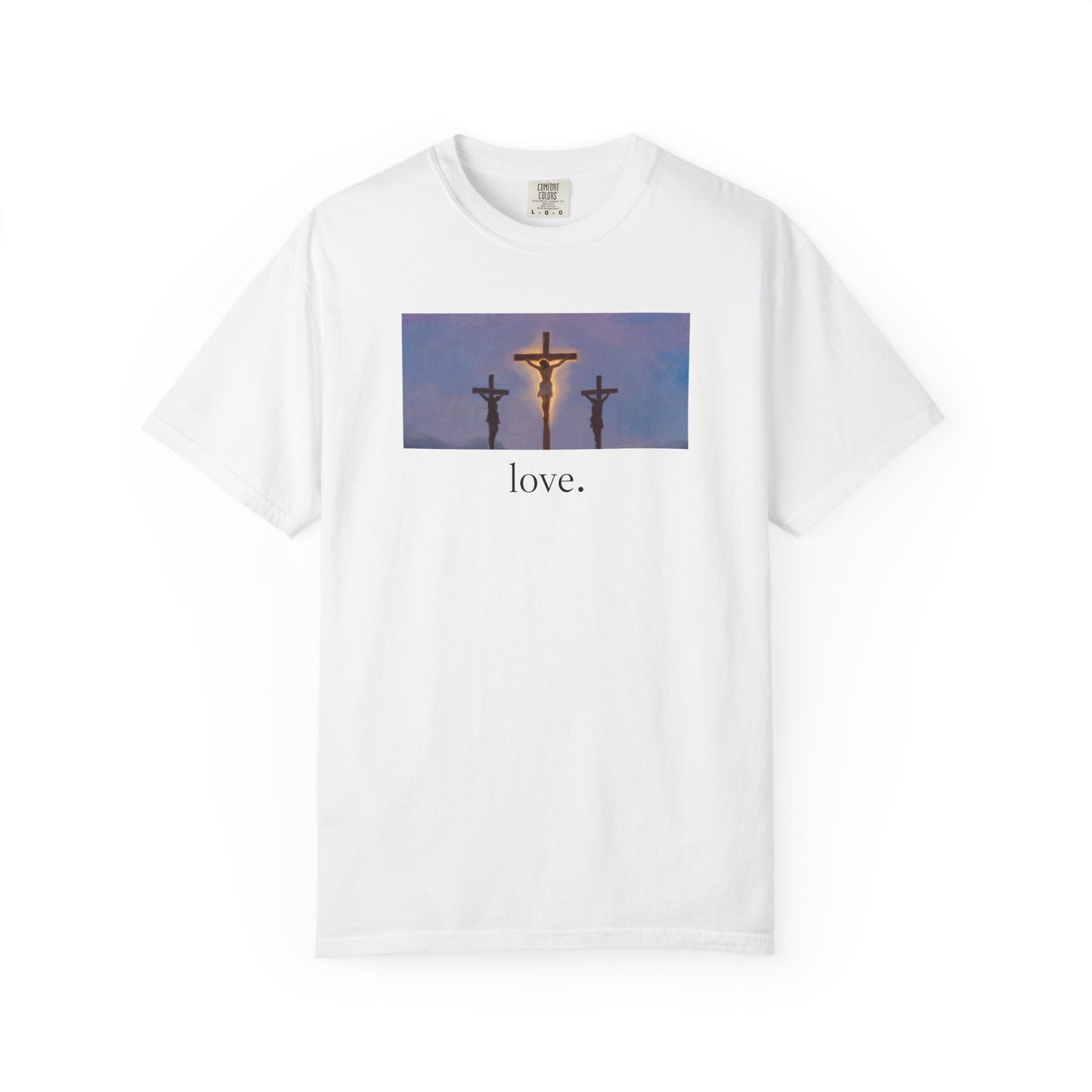 eirenebewithyou - love | T-shirt | Religious Art Front Print