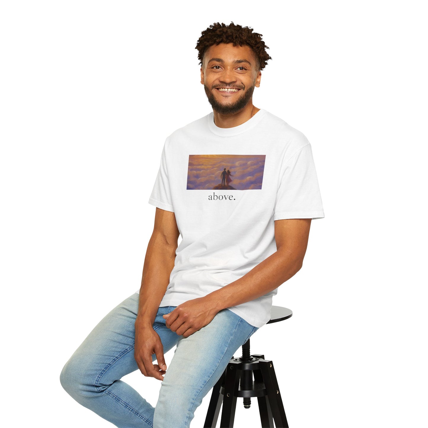 eirenebewithyou - above. | T-shirt | Religious Art Front Print
