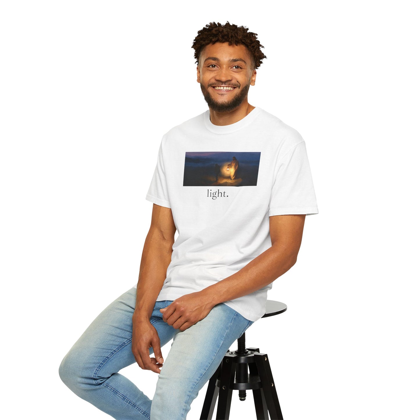 eirenebewithyou - light | T-shirt | Religious Art Front Print
