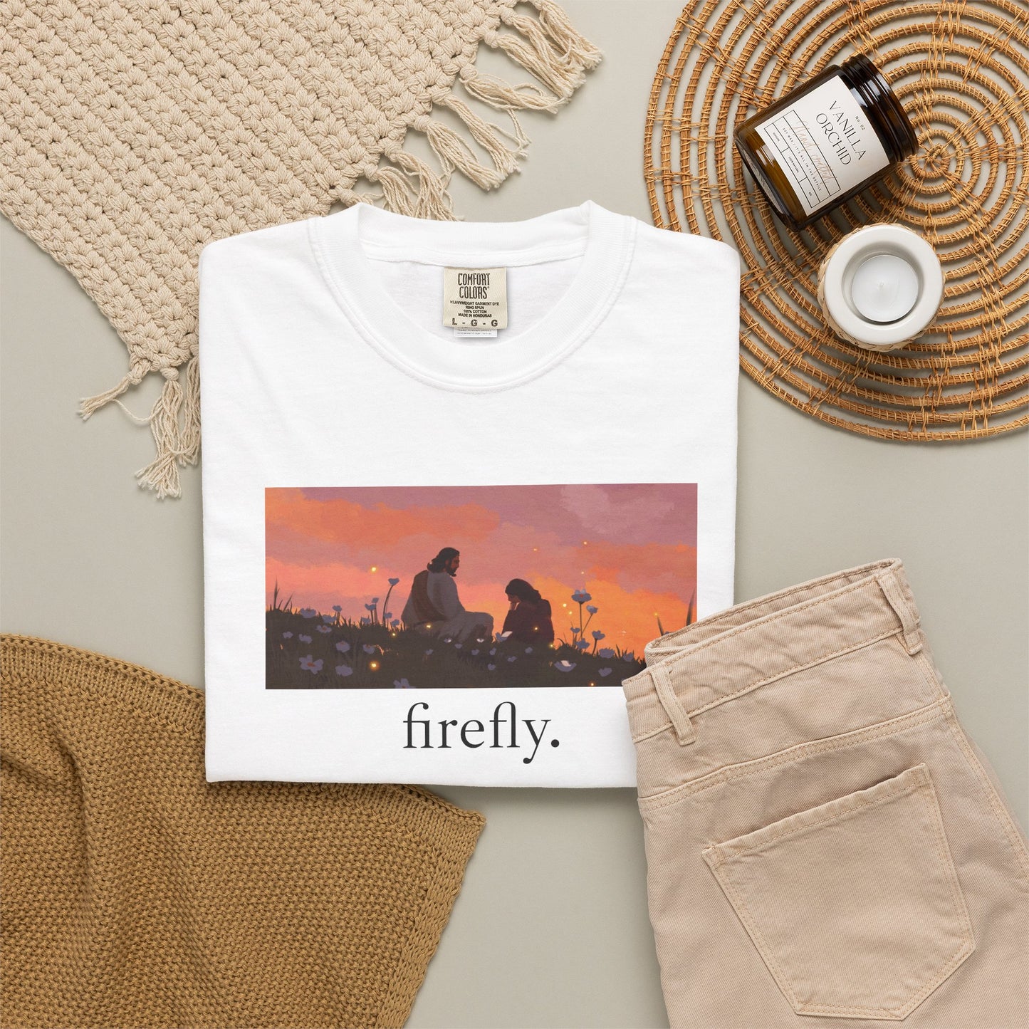 eirenebewithyou - firefly. | T-shirt | Religious Art Front Print