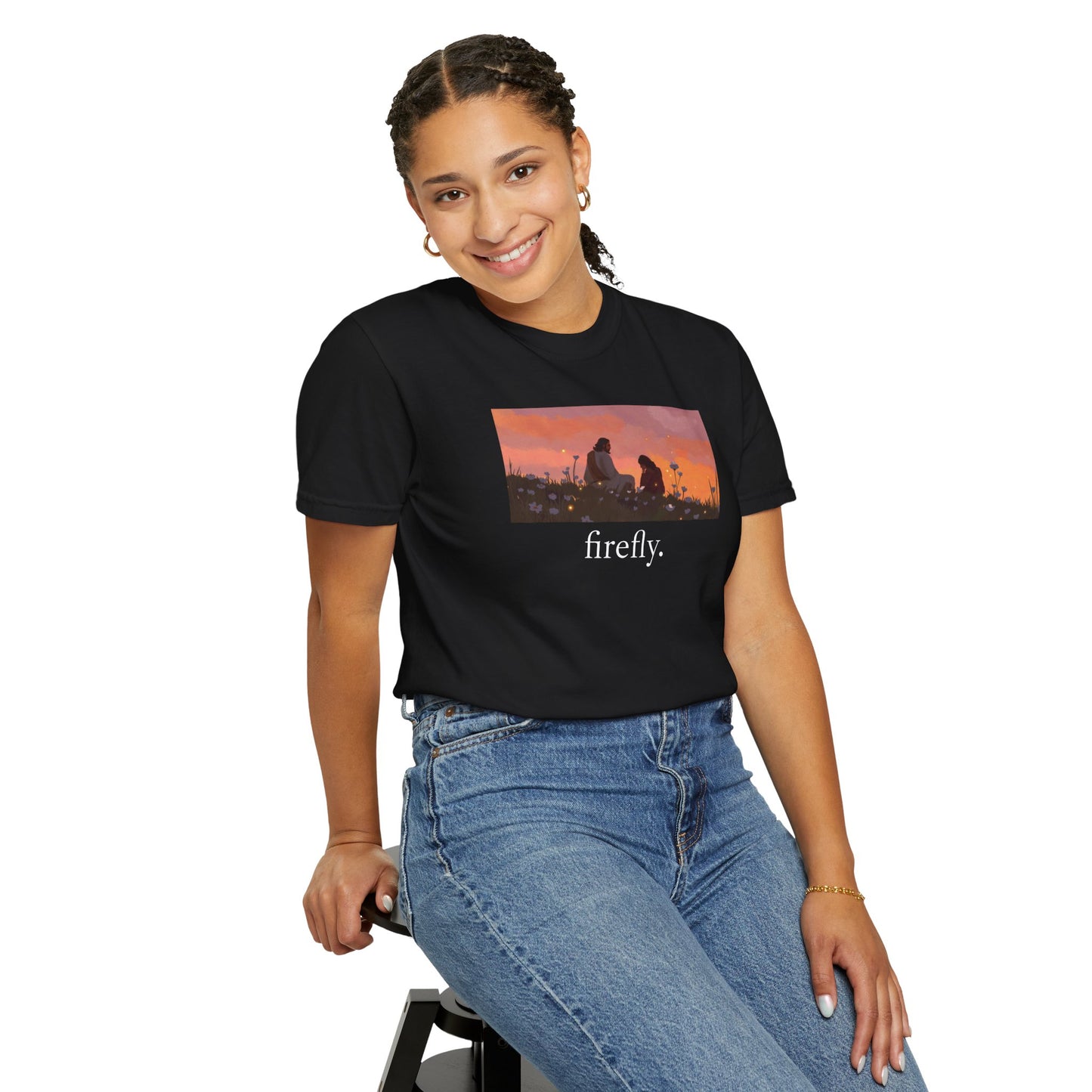 eirenebewithyou - firefly. | T-shirt | Religious Art Front Print