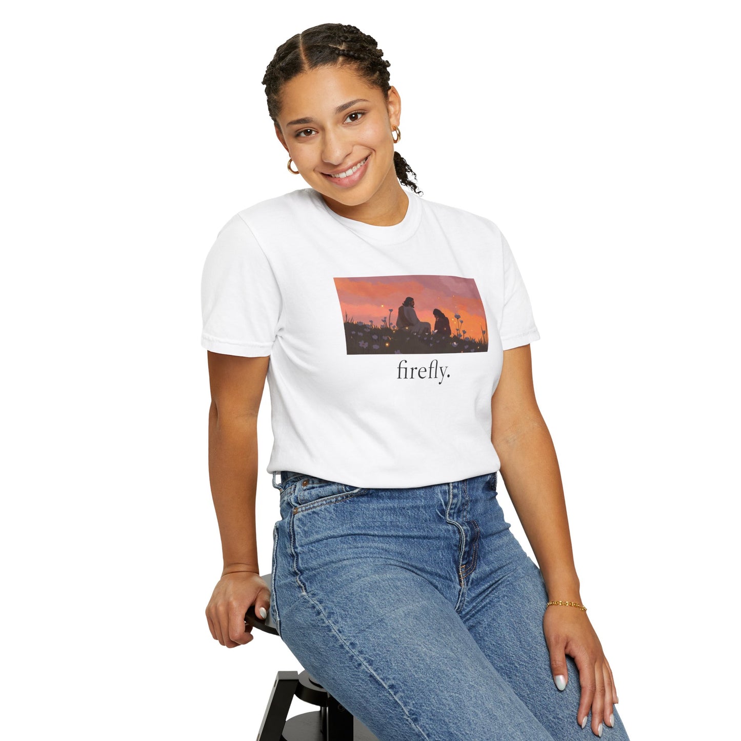 eirenebewithyou - firefly. | T-shirt | Religious Art Front Print
