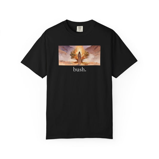 eirenebewithyou - burning bush. | T-shirt | Religious Art Front Print
