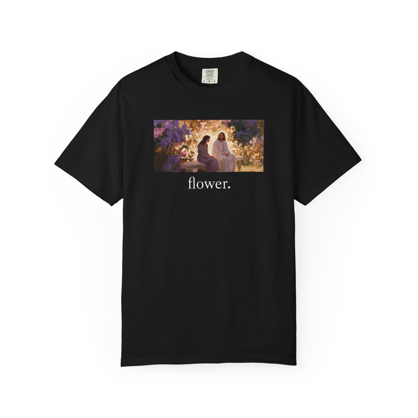 eirenebewithyou - flower. | T-shirt | Religious Art Front Print